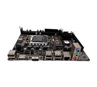 Jeu de carte mère pour PC,Jeu de carte mère pour PC, Carte mère PC Cartes mères d'ordinateur de jeu avec grand espace de stockage, Carte mère compacte pour processeurs de bureau, eff