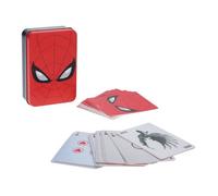 Spider-Man Cartes à Jouer dans Une boîte de Collection - Officiellement licencié Disney, Jeu de Cartes Standard de 54 Cartes, Cadeau pour Fans de Disney