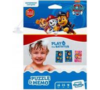 Jeu de cartes 2en1 Puzzle & Memo waterproof Psi Patrol 2021 CARTAMUNDI