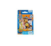 Jeu de cartes 4 en 1 Dino Rescue Pat Patrouille : familles, paires, action, bataille - Jeux Enfant 2-4 joueurs - Version FR