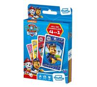 Shuffle - Pat Patrouille 4 Jeux en 1 - 7 Familles, Paires, Action et Batailles - Jeu de cartes Enfants & Famille - A partir de 4 ans