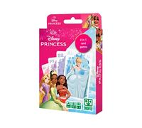 Jeu de cartes 7 Familles CARTAMUNDI BRE10005590 000 4 en 1 Disney Princesses 28 cartes Rose