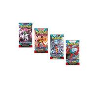 Jeu de Cartes à Collectionner 4 Boosters Ecarlate et Violet Faille Paradoxe EV04 Pokemon Multicolore