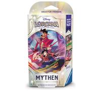 Jeu de Cartes à Collectionner Disney Lorcana : Myths - Jeu de Cartes Solo en émeraude et Ru llemand)