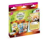 Jeu de cartes à collectionner - edition aventures sauvages - coffret 3 boosters panda roux - dès 7 ans - 1 joueurs multicolore TU
