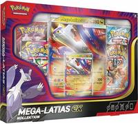 Jeu de Cartes à Collectionner Pokémon : Collection Mega-Latias-ex (1 Carte Promo holographique, 1 Carte holographique Grand Format avec Image animée & 4 boosters)