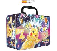 Jeu de Cartes à Collectionner - POKÉMON - Maletín de Coleccionistas - Multicolore - 6 boosters & cartes holographiques - Dès 6 ans
