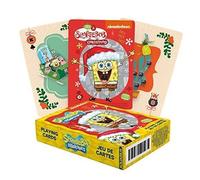 Jeu de cartes à jouer - AQUARIUS - Holidays - Bob l'éponge - 54 cartes - 6 x 9 cm