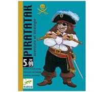 Jeu de cartes à jouer Djeco Piratatak jeu de stratégie cartes pour enfants