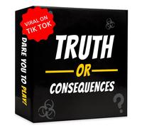 Jeu de cartes Action ou Vérité et Conséquences pour adultes - Plus de 250 jeux de cartes pour adultes pour enterrement de vie de jeune fille, voy