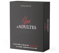 Jeu de Cartes Adulte - en Couple ou à Plusieurs - 180 Cartes - Questions sexuelles - Découvrir plaisirs et Envies de l'autre, Sujets pimentés et sulfureux- Idée Cadeau Couple Original Femme ou Homme