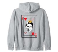 Jeu de Cartes AOC Reine des Coeurs Démocrates Progressistes Sweat à Capuche