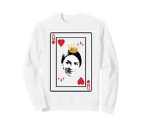 Jeu de Cartes AOC Reine des Coeurs Démocrates Progressistes Sweatshirt
