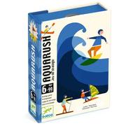 Djeco Jeu de cartes Aquarush — Stratégique et rapide — 2-4 joueurs — À partir de 6 ans — Bleu
