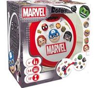 Dobble Zygomatic Marvel Officiel - Jeu de Société de Rapidité et d'Observation- Jeux de Cartes Familial - d'enfants à partir de 6 Ans - 2 à 8 Joueurs - 15 Min - Boite Métal Version Française