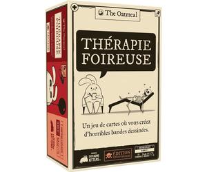 Jeu de cartes Asmodee Thérapie Foireuse Extra-Foireuse Humour noir 3-8 joueurs 18+ 15 min Beige