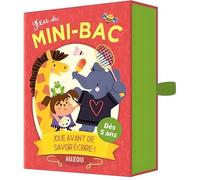 Jeu de cartes - AUZO - Mini-bac pour bébé - Blanc