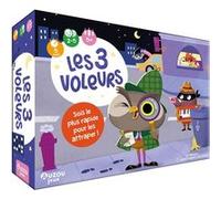 Jeu de cartes Auzou Les 3 voleurs Multicolore G