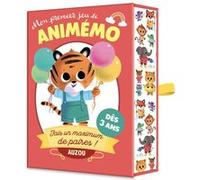 Jeu - AUZOU - Mon premier jeu de animémo - Multicolore - 2 joueurs ou plus - À partir de 3 ans