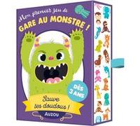 Auzou – Jeu de cartes – Mon Premier Jeu de Gare au Monstre ! – Rouge et Bleu
