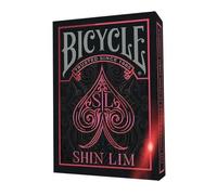Jeu de cartes BICYCLE Shim LIM édition spéciale pour trucs de magie et collection - noir mixte enfant