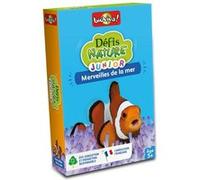 Bioviva – Jeu de cartes Défis Nature Junior Merveilles de la mer E – Multicolore – Fabriqué en France