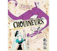 Jeu de cartes BLAM Chouineurs 3-5 joueurs 8+ ~20 min Boîte cartoon crème/violet/turquoise