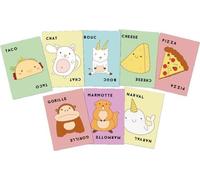 Jeu de cartes - BLUE ORANGE - Taco Chat Bouc Cheese Pizza - Enfant - Mixte - Jaune - 10 min