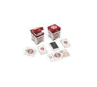 Dal Negro jeu de cartes Canasta 5,8 x 8,8 cm carton blanc 162 pièces Rouge G