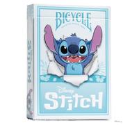 Jeu classique Cartamundi Bicycle Disney Stitch Multicolore