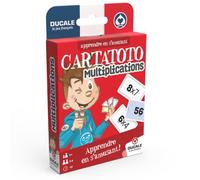 Ducale - Cartatoto Multiplications - Jeu de Cartes éducatif pour Enfants - Apprendre en s'amusant - dès 6 Ans, d'or