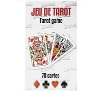 Jeu de cartes - CMP - Tarot - 78 cartes plastifiées - Multicolore - Pour adultes