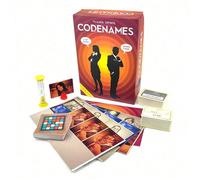Jeu de cartes CODENAMES Jeu d'association de mots Jeu clandestin Jeu de plateau pour fête pour adultes, divertissement familial. Jeu de cartes, cadeau de Noël, jouet d'Halloween NOMS DE CODE,CODENAMES