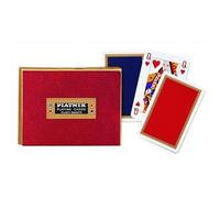 Jeu De Cartes : Coffret De 2 X 55 Cartes : Monogram De Luxe