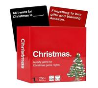 Jeu de Cartes Contre Noël, Plus de 250 Cartes Festives pour Une Soirée Jeux de Noël, Version Famille de Cards Against Humanity, Jeu de Société Hilarant pour Fêtes Adultes