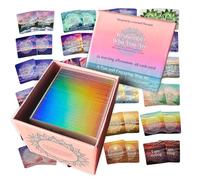 Jeu de cartes d'affirmation positive Remember Who You are - Jeu de cartes d'affirmation positive pour conseillers scolaires, thérapeutes, adolescents et adultes - Édition irisée