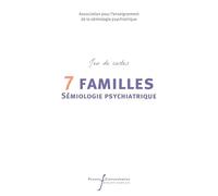 Jeu de cartes de 7 familles de la sémiologie psychiatrique
