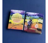 Jeu de cartes de divination Chakra Wisdom Oracle Tarot en langue espagnole. Cartes de jeu de mystère et de divination pour des fêtes entre amis ou en famille. Cadeau. Papetier