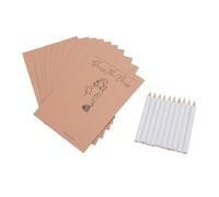 Jeu de Cartes de Jeu de Mariage, 30 Pièces, avec Crayons Solubles dans l'eau, pour Fêtes Prénuptiales et Fiançailles