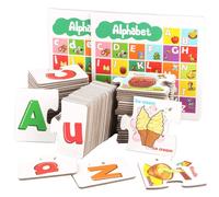 Jeu De Cartes De Mots De L'Alphabet Montessori, Puzzle Éducatif Pour Enfants D'Âge Préscolaire, Outils D'Enseignement Cognitif