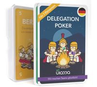 Jeu De Cartes De Poker De Délégation-Augmentez La Communication Et La Motivation Au Sein De Votre Équipe-Pour 7 Personnes-Version Allemande
