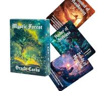 Jeu de cartes de tarot - 50 cartes de divination | Jeu d'oracle pour débutants - Outil d'interprétation de rêve pour la méditation et l'apprentissage de la divination - Amusant pour la croissance