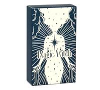 Jeu de cartes de tarot, 78 cartes de tarot pour débutants et experts, carte artistique avec significations, lecture de tarots, jeu de divination, spirituel, 10,3 x 6 cm