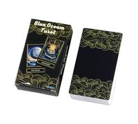 Jeu De Cartes De Tarot | 78 Cartes Divinatoires,Tarot De Divination du Destin | pour Et Adultes Anniversaire Vacances Fête Club Méditation Praticiens Individus