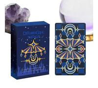 Jeu de cartes de tarot, 78 pièces, pour les soirées familiales et la divination du destin, jeu de société de divination | Pour , adultes, chercheurs spirituels, praticiens de méditation