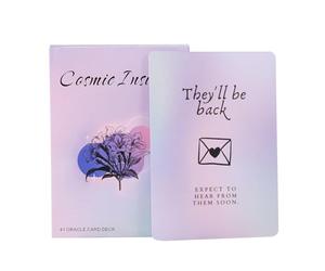 Jeu De Cartes De Tarot - Cartes Spirituelles | Ensemble Oracle De 10,3 Cm | Carte De Divination, Jeu Complet D'informations Cosmiques, Accessoires De Haute Qualité Pour La Réflexion Personnelle