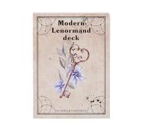 Jeu de cartes de tarot de divination - Ensemble de lecture de fortune mystique pour orientation spirituelle | Cartes illustrées de style Arcana Oracle Guide propage pratique méditation