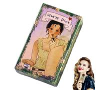 Jeu de cartes de tarot Dive to You | Cartes de tarot originales | Cartes de tarot avec guide pour rassemblements d'amis et nuits de famille
