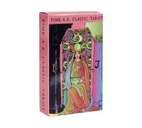 Jeu de cartes de tarot, ensemble de livres Oracle, journal débutant, outil de lecture d'esprit de sorcière positif, Noël, Halloween, divertissement d'horreur, équipement de divination pour homme et