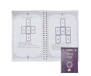 Jeu de cartes de tarot guidé et livre | Le petit livre de tarot guidé Taarot Coffret de cartes de divination intuitive Kit de guidage spirituel | Ensemble mystique débutant pour la méditation et le